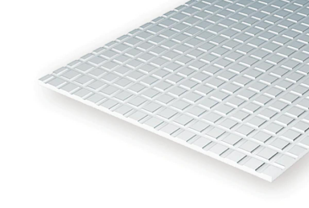 Evergreen Scale Models Sidewalk 3/16" 4515